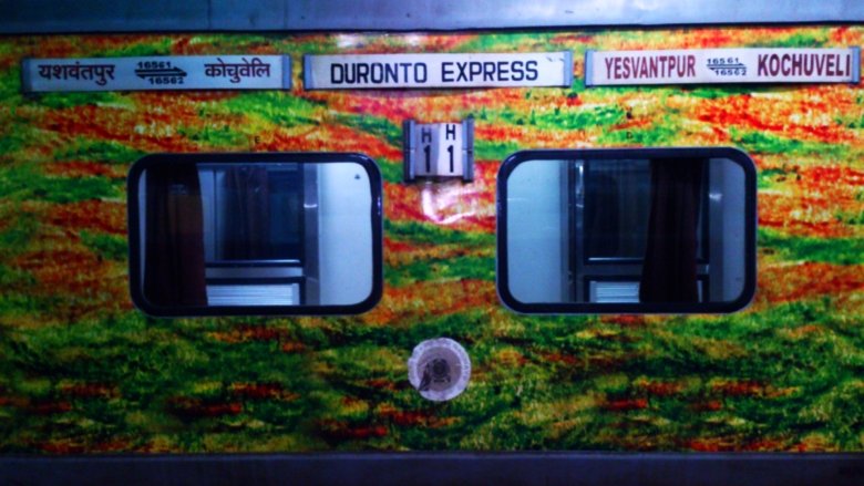 Yeshwantpur - Kochuveli AC Express Name Board