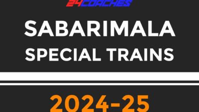 Sabarimala season 2024-25 christmas new year kerala special trains