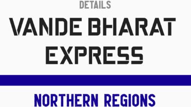 vande bharat express northern regions details