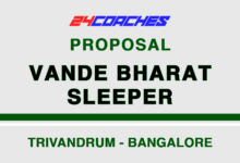 vande bharat sleeper timetable trivandrum bangalore