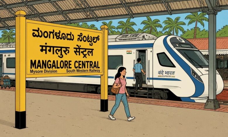 Mangaluru railway division to Mysore division from Palakkad