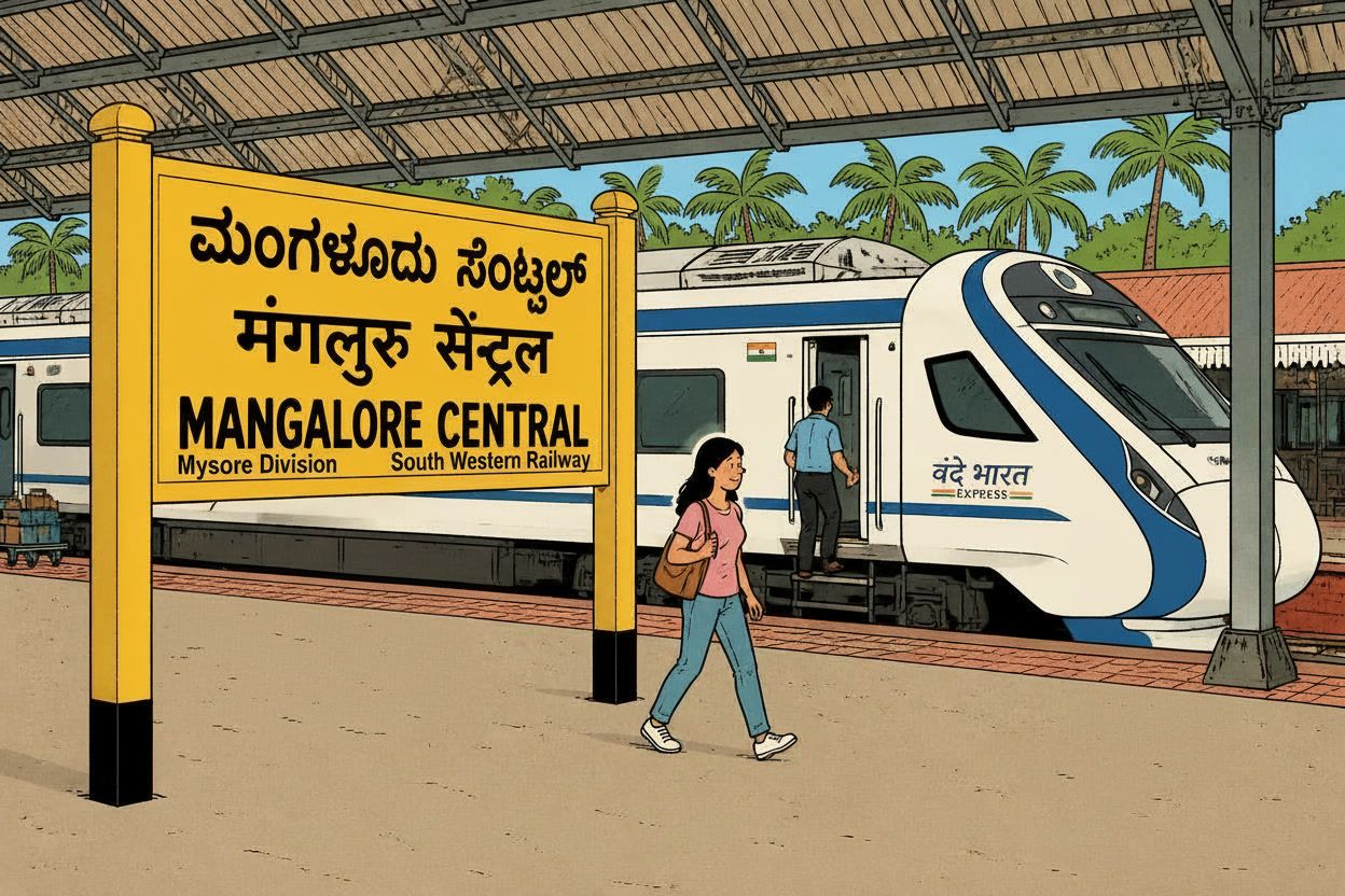 Mangaluru railway division to Mysore division from Palakkad