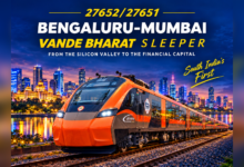 New Vande Bharat Sleeper Express train between Bengaluru Bangalore and Mumbai Bombay via Pune 27652/27651 SMVT CSMT